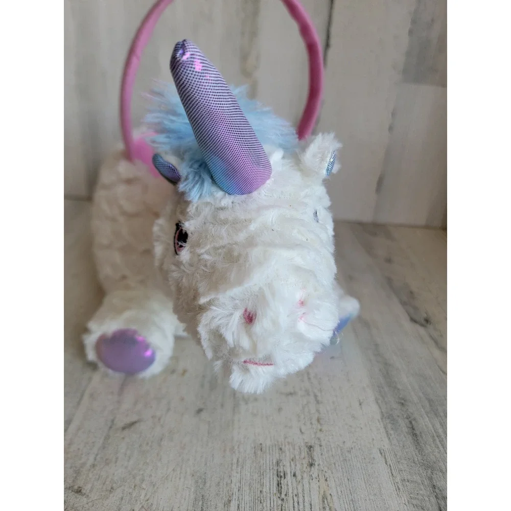 Unicorn Easter basket reindeer plush youth‎ spring home decor stuffed animal